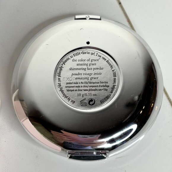 Philosophy Amazing (Color Of) Grace Shimmering Face Powder Compact 0.35oz SEALED - Picture 4 of 4